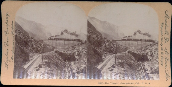Stereo Photo Georgetown Colorado USA, Loop