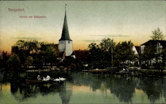 Hamburg Bergedorf, Church at Billbassin