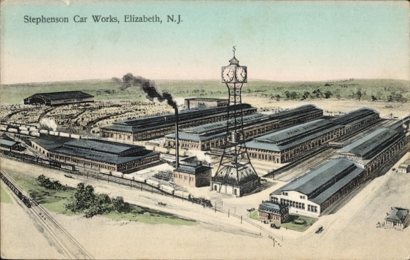PC Elizabeth New Jersey USA, Stephenson Car Works