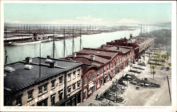 PC Svannah Georgia USA, Down the River