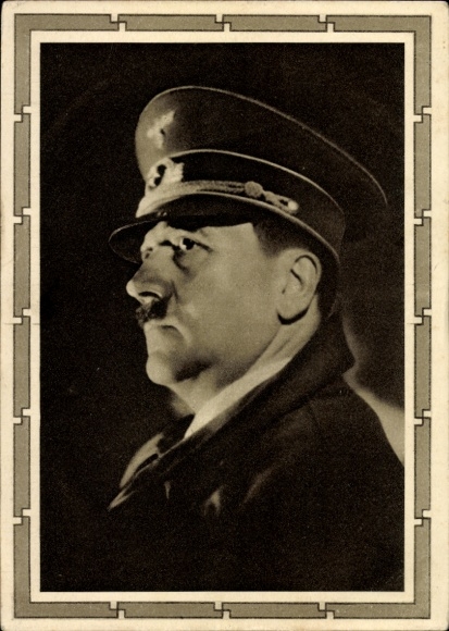 Postal stationery of Führer and Reich Chancellor Adolf Hitler, portrait