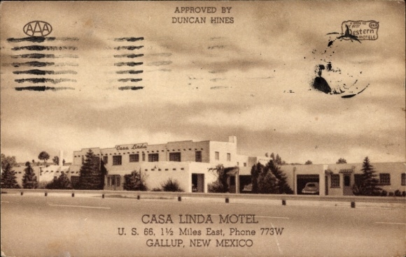 PC Gallup New Mexico USA, Casa Linda Motel