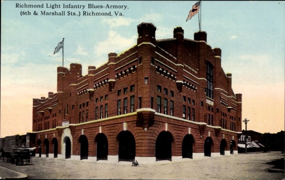 PC Richmond Virginia USA, Richmond Light Infantry Blues Armory