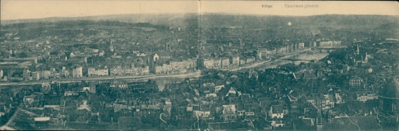 Klapp Postcard Liège Liège Wallonia, general view