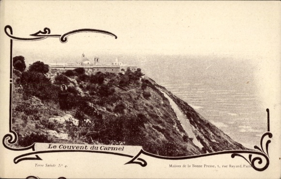 Postcard Palestine, The Carmel Monastery