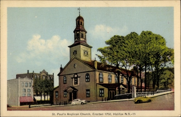 Postcard Halifax Nova Scotia Canada