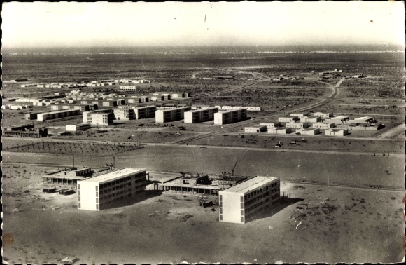 Postcard Nuakschott Mauritania, a bird's eye view of the place