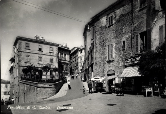 PC San Marino, street section, panorama