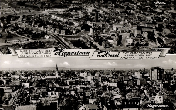 Hagerstown Maryland USA, exhibition of the American sister city in Wesel