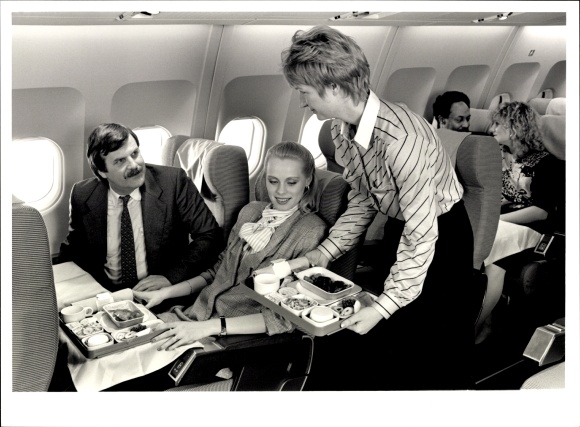 Photo of a German passenger aircraft, Airbus A300-600, Lufthansa, Business Class