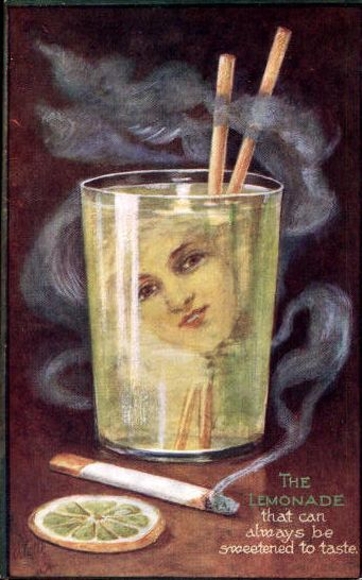 6 artists AK in envelope Love Potions, Oilette Connoisseur