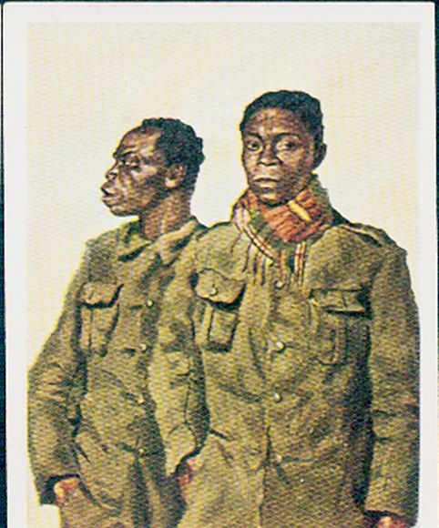 Collection picture The World War, appendix: Our opponents No. 261, Kruneger