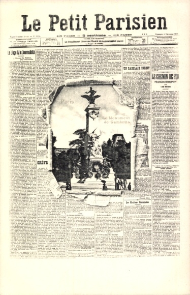 Newspaper PC Paris, Monument de Gambetta