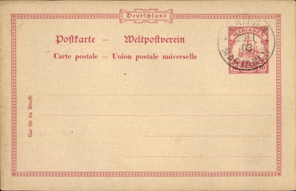 Postal stationery Postcard Saipan Mariana Islands Oceania