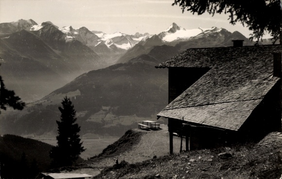 Photo: Postcard Piesendorf in Salzburg, Pinzgauer Hütte