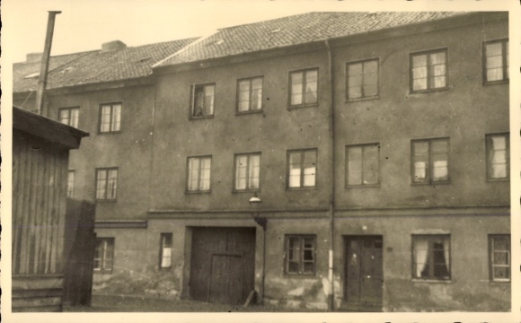 Photo building, residential building, street