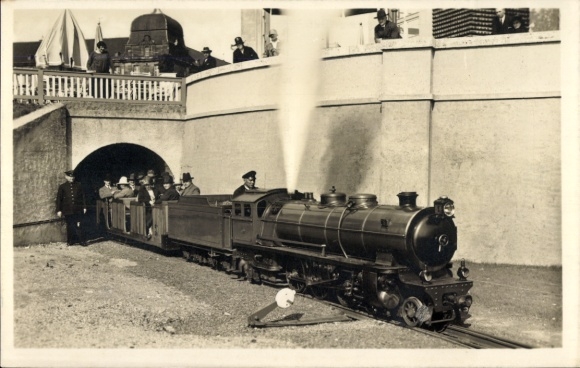 AK Düsseldorf, Great Exhibition 1926, Liliputbahn