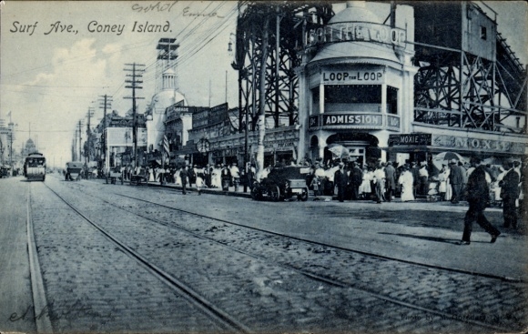 PC Coney Island Brooklyn New York City USA, Surf Avenue