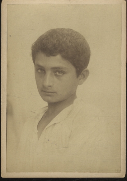 Original photograph, Italy, Taormina, circa 1890, circle of W. v. Gloeden, Plüschow, Cupri, and Marziani