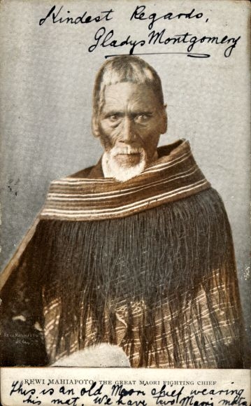 PC New Zealand, Rewi Mahiapoto, Maori fighting chief