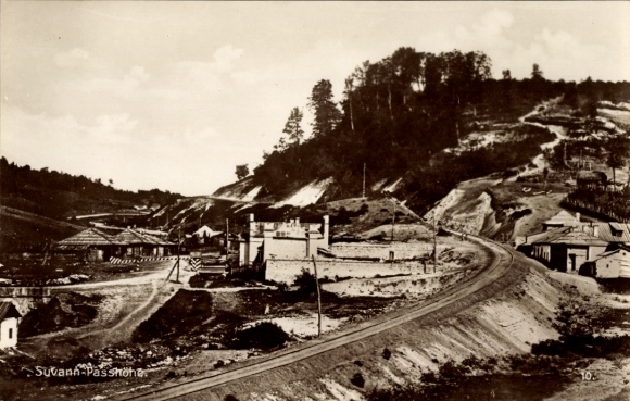 Postcard Caucasus, The Suvann Pass on the Crusinian Military Road