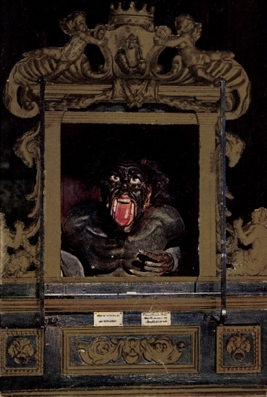 Artist Postcard Auvergne-er Kunst, Man portrait