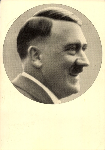 Postcard Führer and Reich Chancellor Adolf Hitler, Men of Time 91