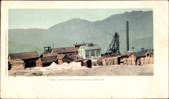 PC Butte Montana USA, Speculator Mine