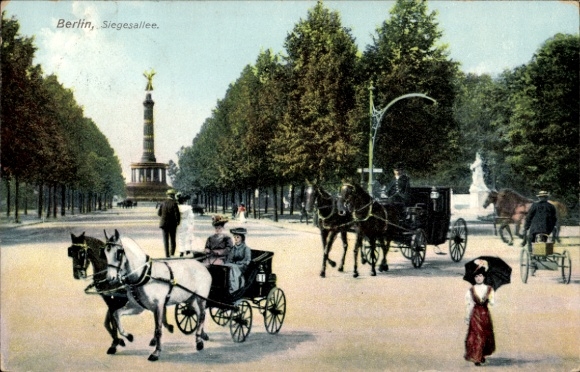 Berlin Tiergarten, Siegesallee