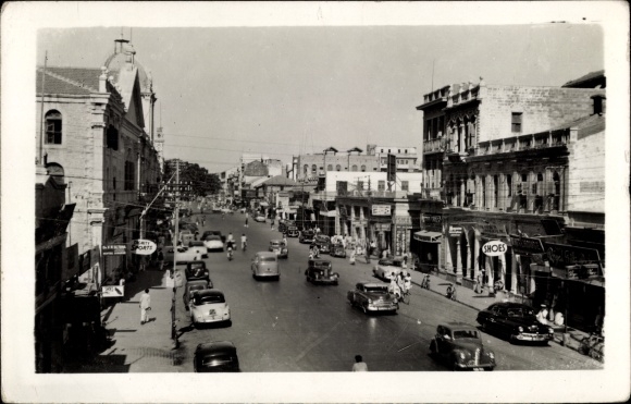 Postcard Karatschi Karachi Pakistan, Elphinstone Street