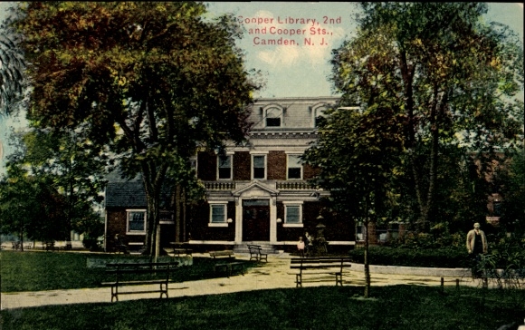 PC Camden New Jersey USA, Cooper Library, 2nd and Cooper Street