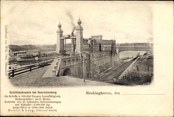 PC Oberwiese Waltrop Ruhr area, Henrichenburg ship lift near Meckinghoven