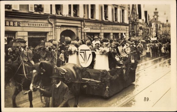 Photo Postcard Germany, festival, parade