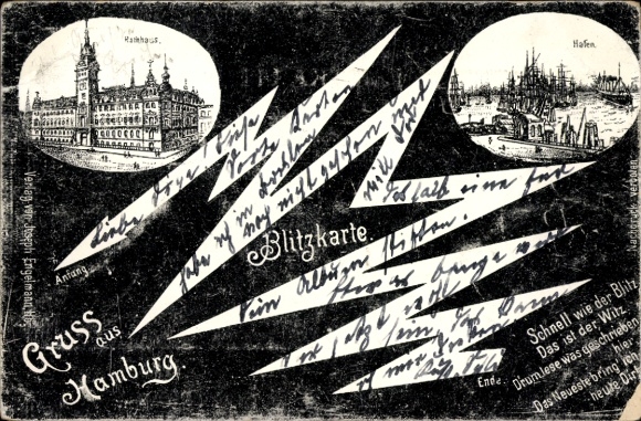 Hamburg Mitte Old Town, Town Hall, Harbor, Flash Map