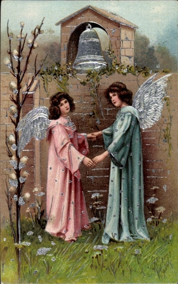 Coinage: Happy Easter, Two Angels, Bell, Pussy Willows
