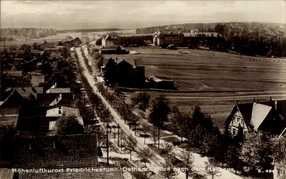 Friedrichsbrunn East Harz, view towards the spa building
