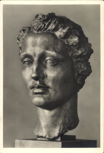 Artwork by Prof. Jakob Wilhelm Fehrle, Girl from the Black Forest