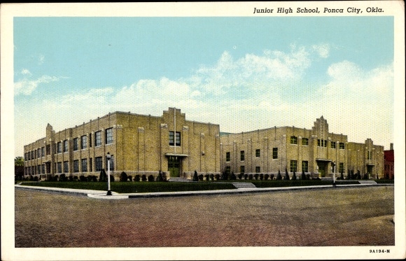If Ponca City Oklahoma USA, Junior High School