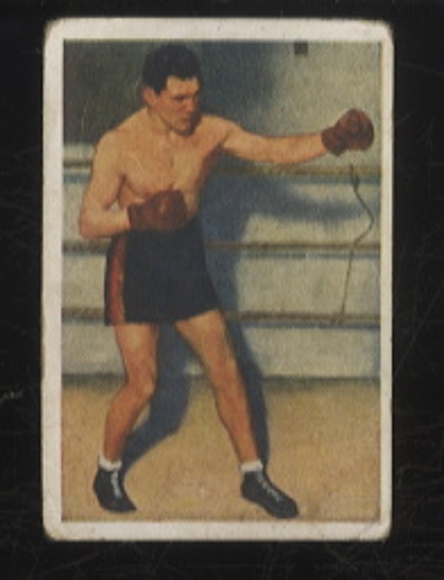 Jasmatzi Dresden collectible card, world-class boxer, Max Schmeling, approx. 6 x 4 cm