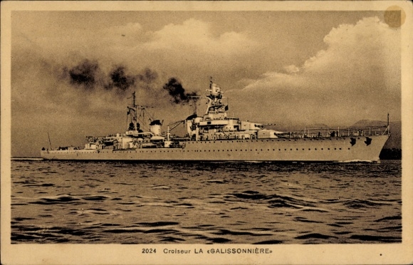 French warship Galissonniere