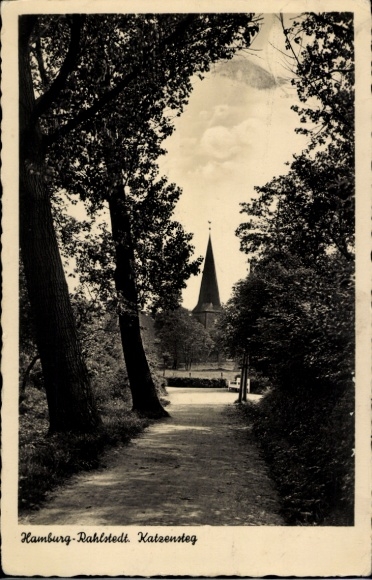 Hamburg Wandsbek Rahlstedt Altrahlstedt, Katzensteg