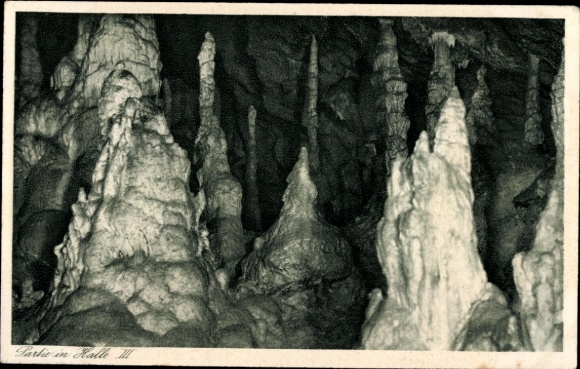 Postcard Genkingen Sonnenbühl in Württemberg, Neue Nebelhöhle, Hall III