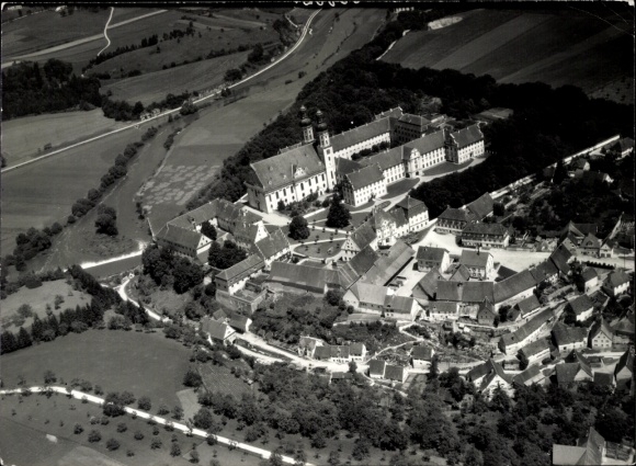 Postcard aerial photograph