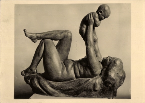 AK Wiener Künstlerhaus, Prof. Josef Möllner, Mother and Child