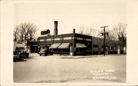 Photo Postcard Atlanta Idaho USA, Willow Farm Creamery