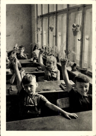 Congratulations on starting school, children at school!