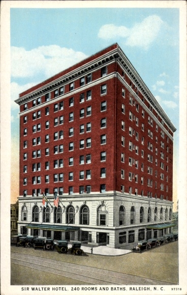 PC Raleigh North Carolina USA, Sir Walter Hotel