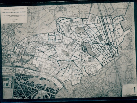 City map photo Fontenay sous Bois Val de Marne